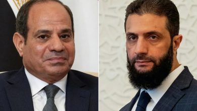 السيسي يدعو الرئيس الشرع لحضور القمة العربية