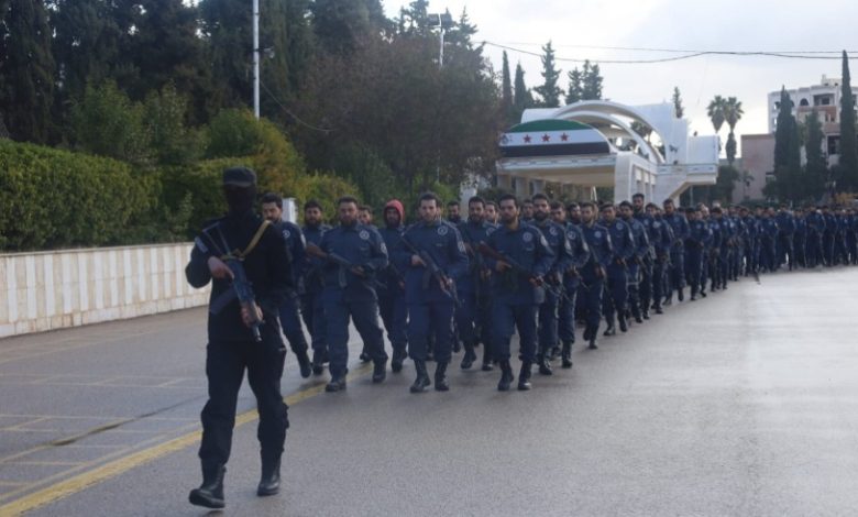 تخريج دفعة جديدة من كلية الشرطة في دمشق