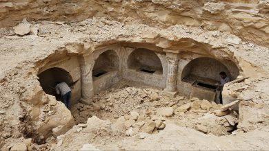 اكتشاف مدافن بيزنطية في معرة النعمان