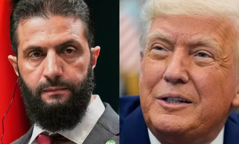 اكد ترمب على لقائه بالشرع في الرياض:بداية صفحة جديدة بين دمشق وواشنطن 1 اكد ترمب على لقائه بالشرع في الرياض