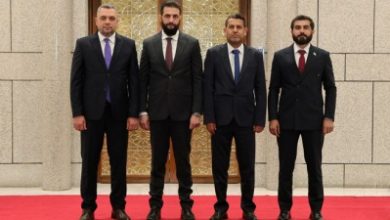 أحمد الشرع يلتقي وفداً من المجلس التركماني
