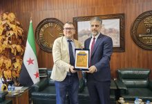 سفير إيطاليا يزور جامعة حلب