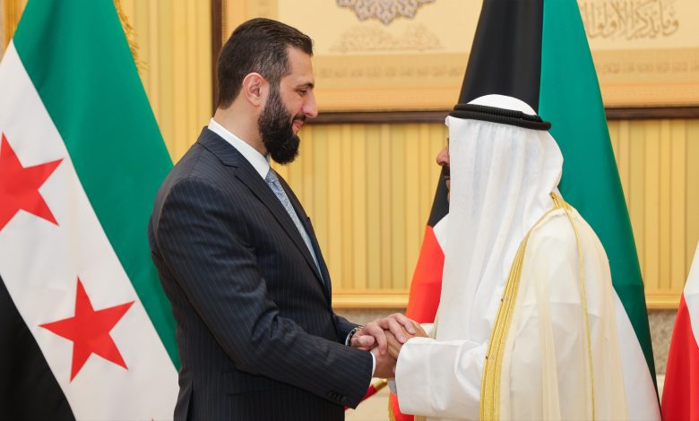 الرئيس أحمد الشرع يشكر الكويت