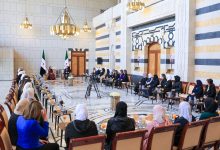في لقاء مع سيدات سوريا