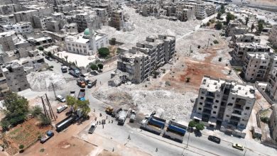 مشروع إزالة أنقاض في 16 حياً بحلب