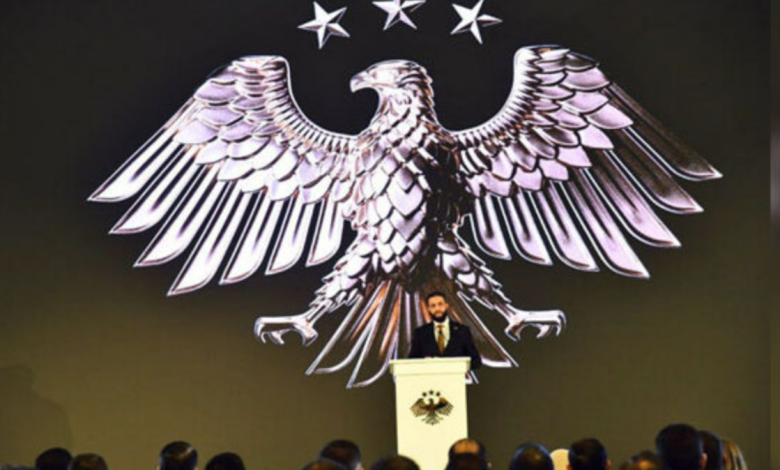 الشرع: الهوية البصرية الجديدة تعكس وحدة سوريا وترفض أي شكل من أشكال التقسيم 1 الشرع: الهوية البصرية الجديدة