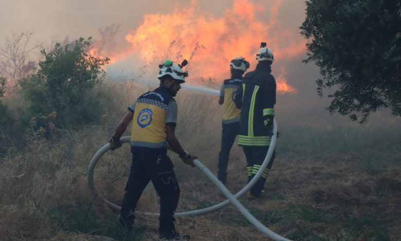 سوريا: بعد إخماد 23 حريقاً