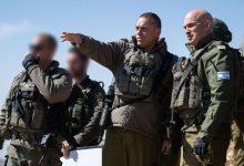 رئيس الأركان الإسرائيلي يتجول في الأراضي السورية