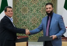 لقاء الرئيس الشرع ومظلوم عبدي وتوم باراك