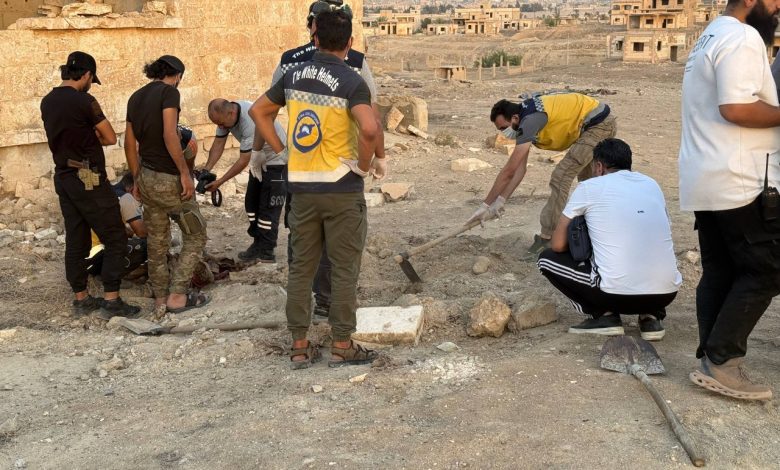 مقبرة جماعية جديدة في دير الزور تثير القلق من تكرار جرائم النظام المخلوع 1 مقبرة جماعية جديدة في دير الزور