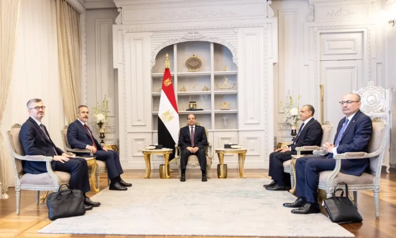 زيارة هاكان فيدان إلى القاهرة