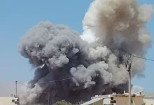 انفجار مستودع أسلحة غرب إدلب