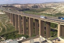 صيانة جسر الإسمنت في الرستن