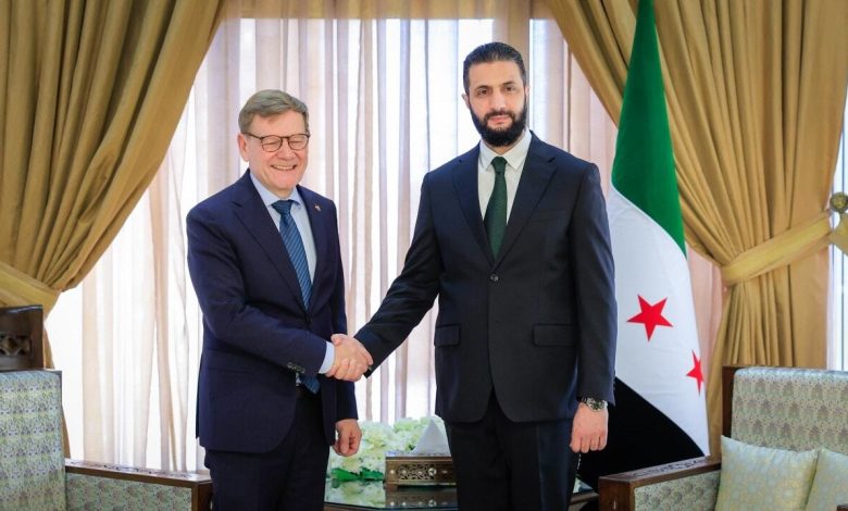 وزير الخارجية الألماني في دمشق