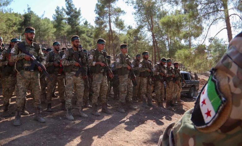تدريب الجيش السوري في تركيا