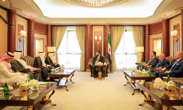 أحمد الشرع في السعودية