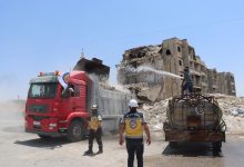 إزالة الأنقاض في 16 حيًا بحلب