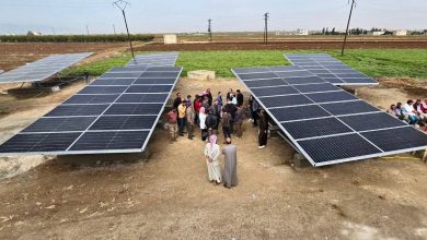 افتتاح آبار مياه بالطاقة الشمسية