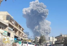 انفجار مستودع ذخيرة