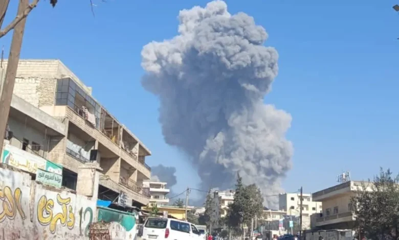 انفجار مستودع ذخيرة