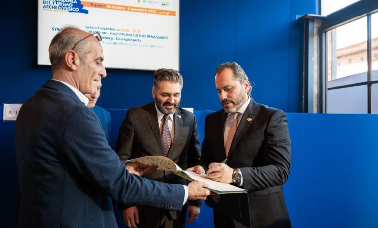 اتفاقية توءمة بين تدمر وبيستوم