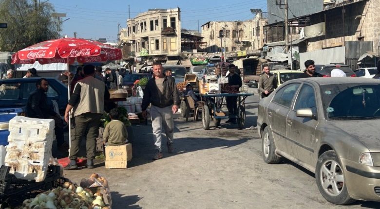 إزالة البسطات في حلب
