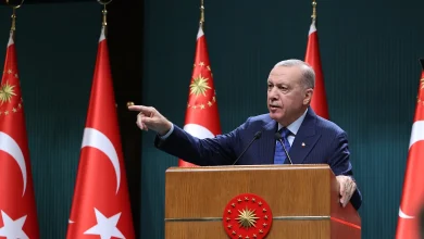 أردوغان يهنئ السوريين بذكرى التحرير