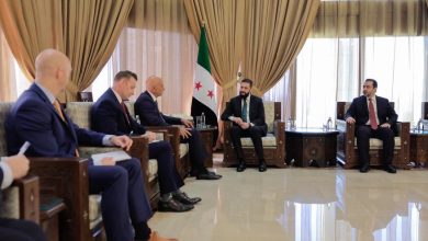 باراك والشرع تطورات حلب