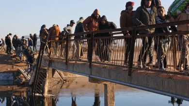 نزوح مدنيي دير حافر