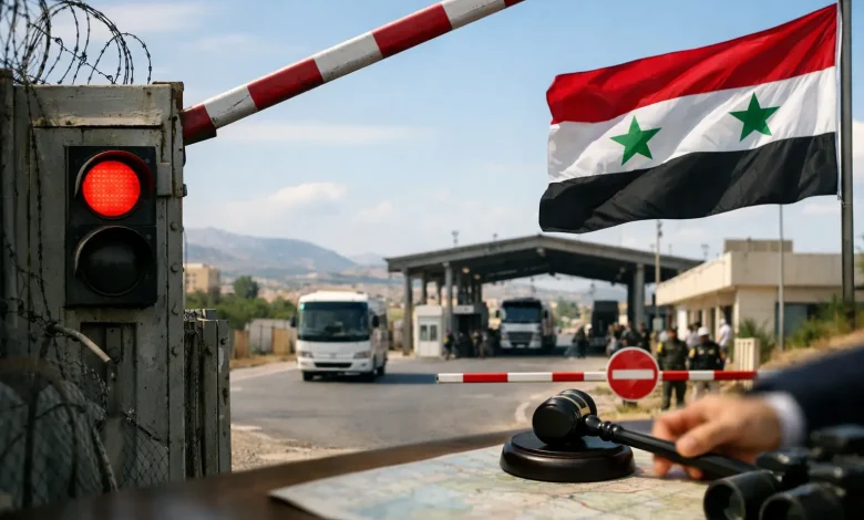 متى تفتح المعابر السورية؟ ما الذي يحدد حركة العبور 1 متى تفتح المعابر السورية؟ ما الذي يحدد حركة العبور
