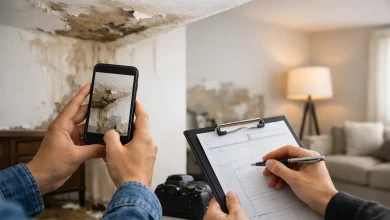 كيفية توثيق الأضرار المنزلية بخطوات تحفظ حقك 1 كيفية توثيق الأضرار المنزلية بخطوات تحفظ حقك